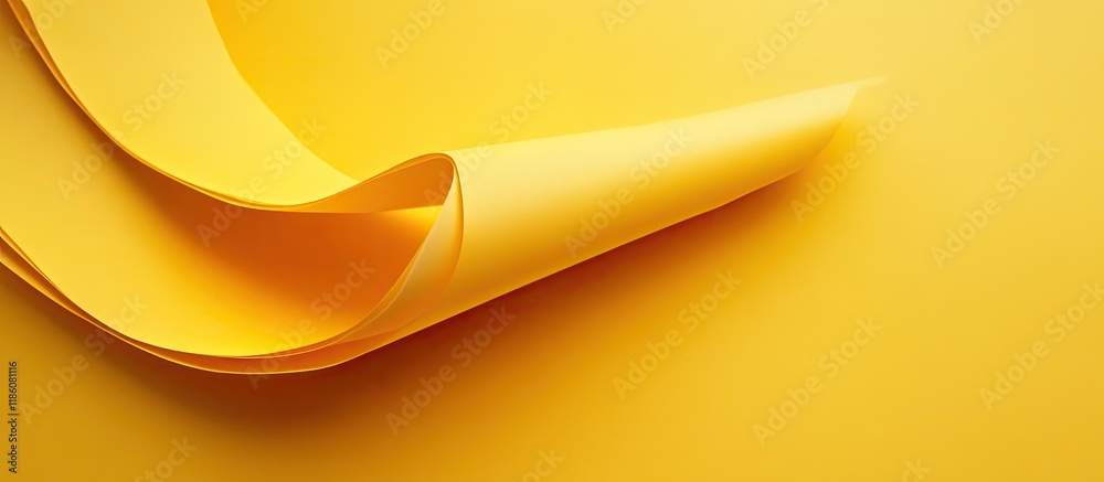 Leinwandbilder Background of yellow paper. with copy space image. Place for adding text or design