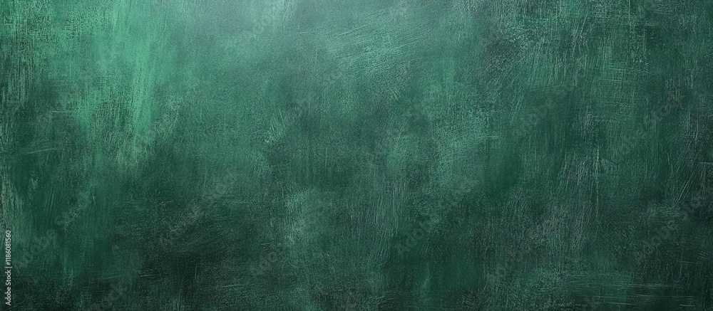 Poster green chalkboard school study. with copy space image. place for adding text or design
