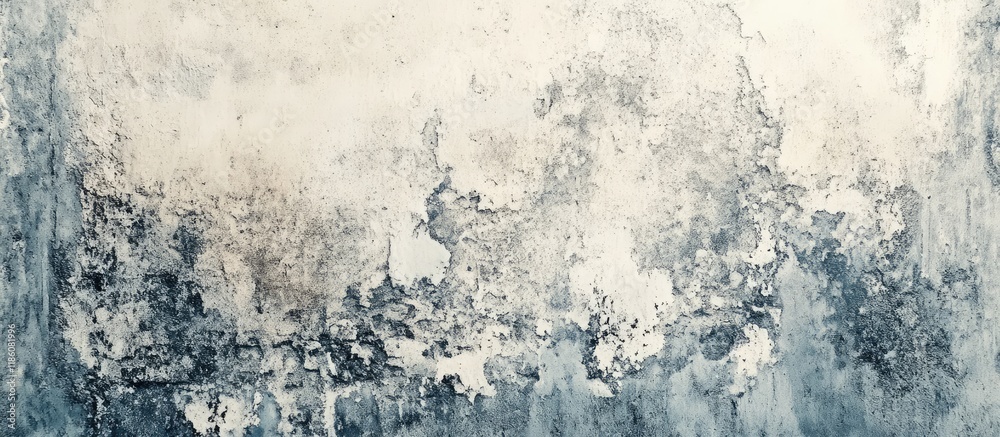 Aufkleber gray concrete wall with a grungy appearance for an abstract background featuring shades of grey and 