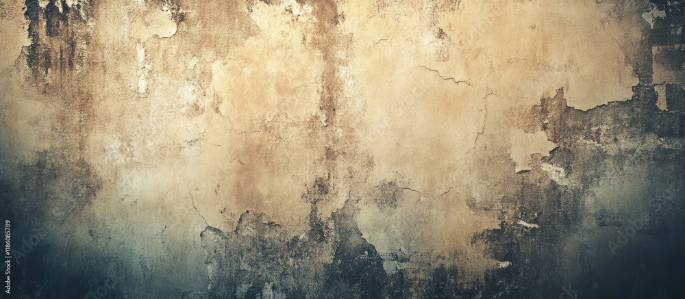 Fototapete Grunge textured wall background not in focus. with copy space image. Place for adding text or design