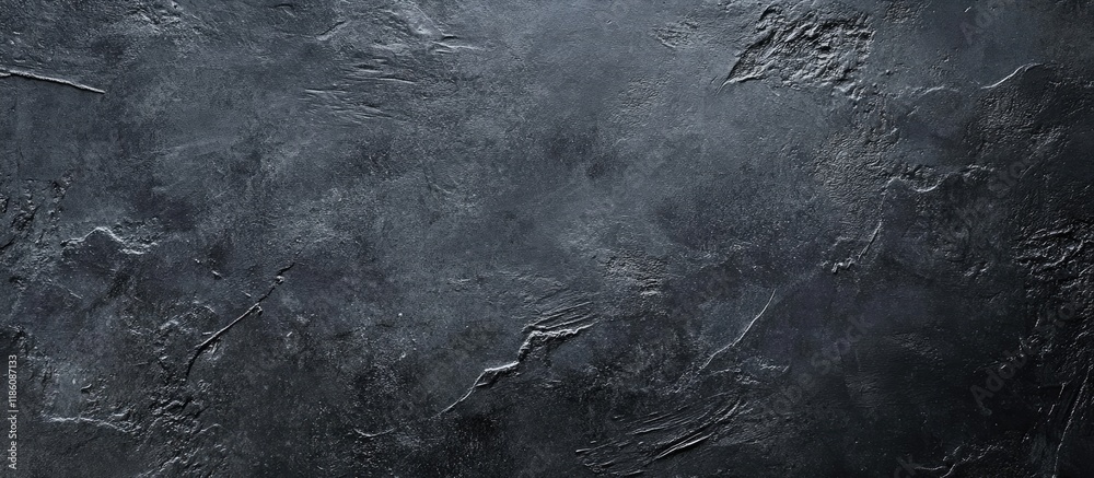 Leinwandbilder dark gray painted concrete wall texture. with copy space image. place for adding text or design