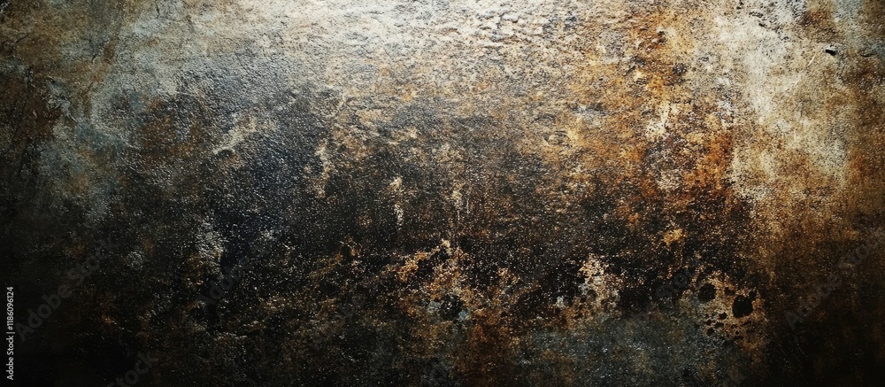 Poster abstract backdrop textured with a grainy spotty appearance copy space