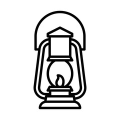 Lantern Glow line icon