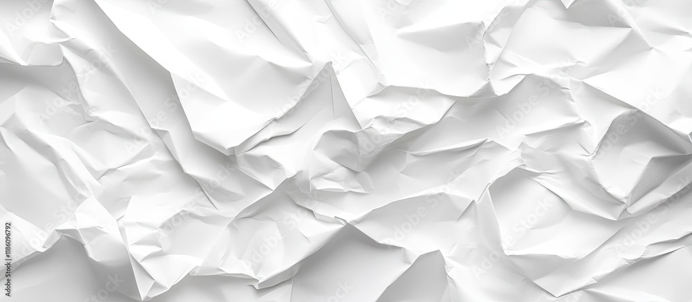 Fototapete white paper texture background abstract white crumpled paper for backgrounds creases of white paper 
