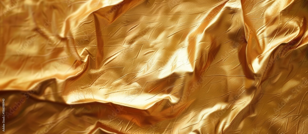Poster gold texture or golden background. with copy space image. Place for adding text or design