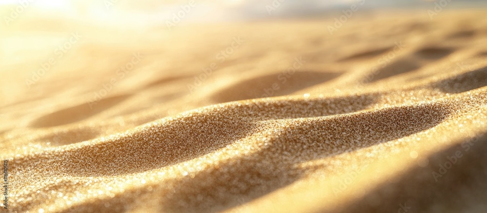Poster blurry background of sand. with copy space image. place for adding text or design