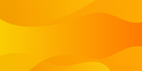 Abstract Orange Gradient Background With Wavy Patterns for Designs. Suit for booklet, brochure, banner, poster, website, flyer, cover, corporate, backdrop. Vector illustration