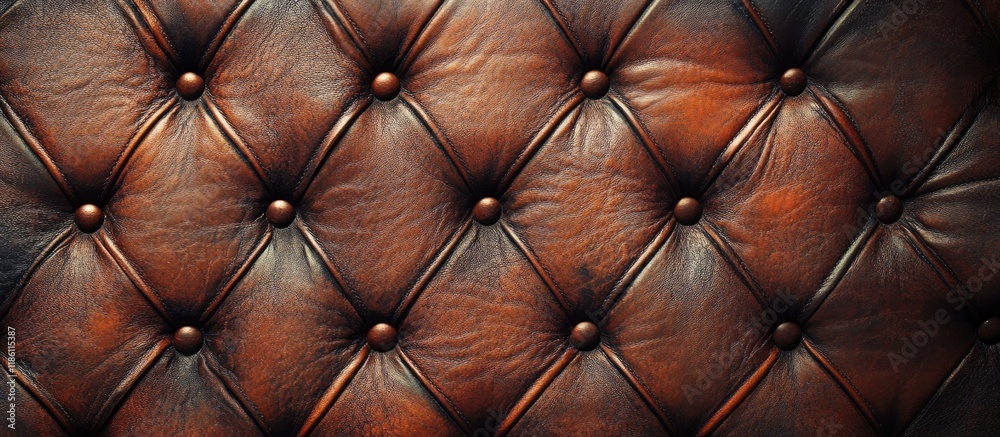 Aufkleber Authentic leather texture background. with copy space image. Place for adding text or design