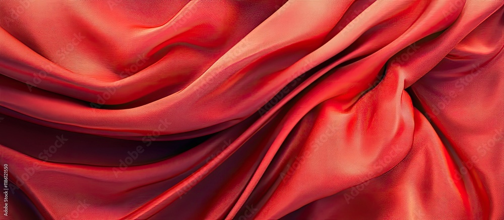 Aufkleber Abstract fabric with a knotted background. with copy space image. Place for adding text or design