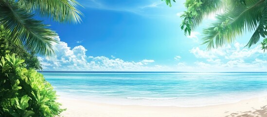 Copyspace Frame Summer Vacation Holiday Idea