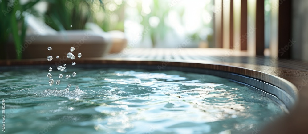 Poster Lovely spa. with copy space image. Place for adding text or design
