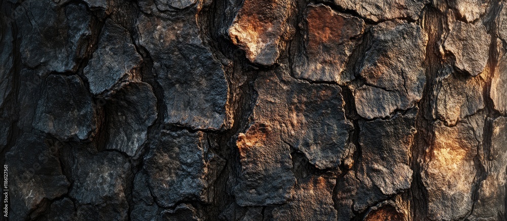 Leinwandbilder tree bark surface. with copy space image. Place for adding text or design