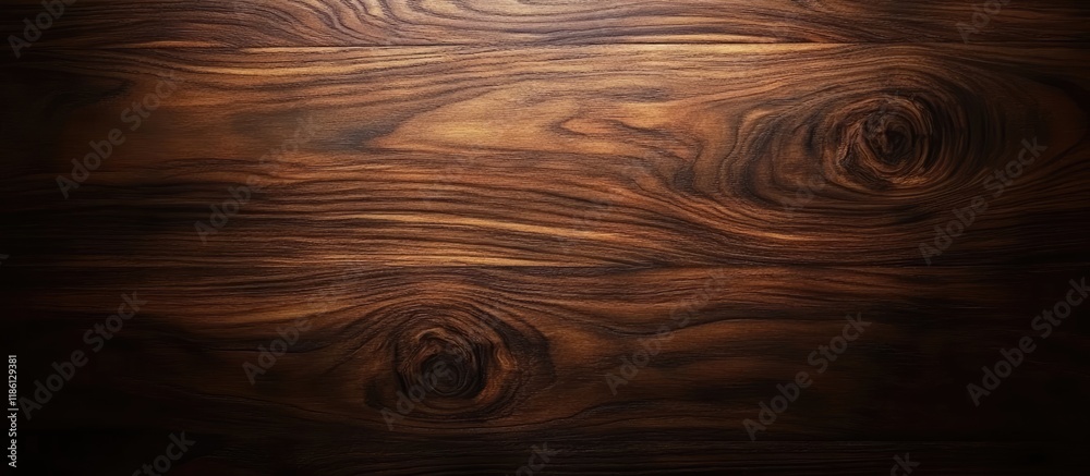Fototapete wood table pattern with copyspace for text design and background concept