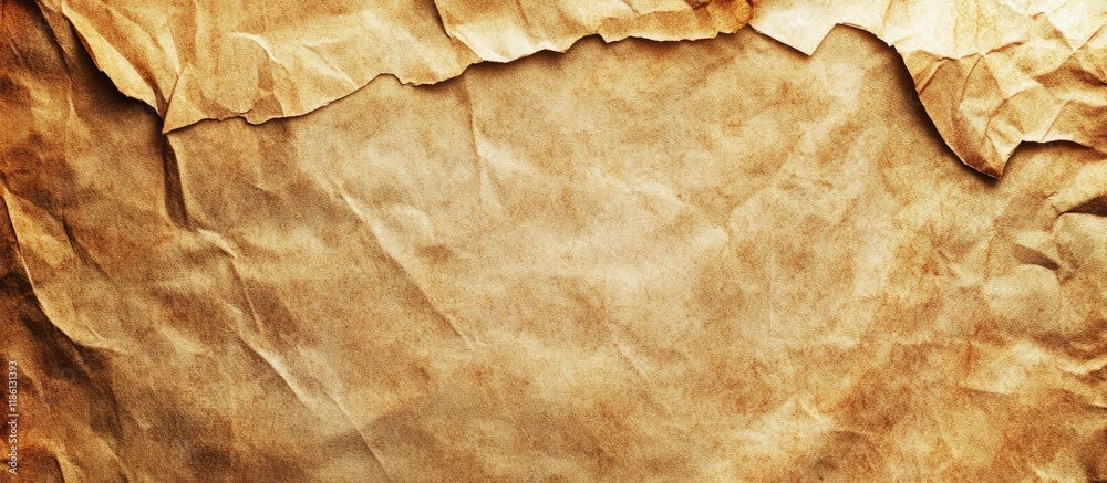 Aufkleber brown blank aged vintage paper background Paper texture. with copy space image. Place for adding text or design