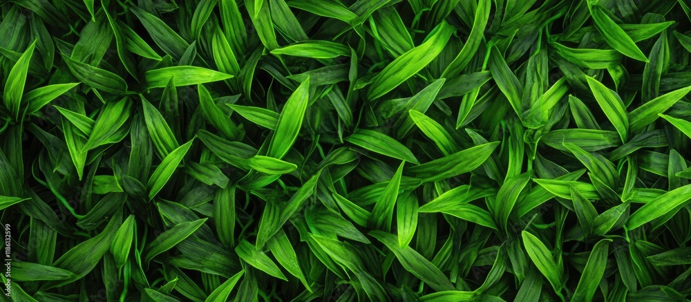 Aufkleber Texture of artificial green grass for background. with copy space image. Place for adding text or design