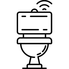 Smart Toilet Icon