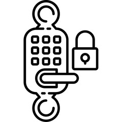 Keyless Entry Pad Icon