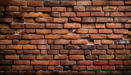 Fototapeta premium Timeless Appeal: A Rustic Brick Wall Backdrop