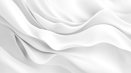Naklejka premium Empty white flag mock up. Blank flag concept. Vector illustration.