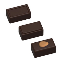 sweet dessert food chocolate 3D PNG