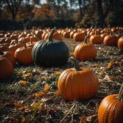 Share a tip for growing the perfect pumpkin for Halloween.