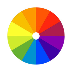 Illustration of Color Wheel
