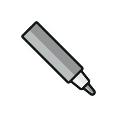 Marker icon featuring a sleek and vibrant style, ideal for adding a touch of color to crafting, office, or stationery-themed projects