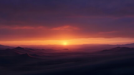 Obraz premium Majestic Sunset Serenity: Breathtaking Alpine Landscape