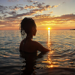 Fototapeta premium Le soir