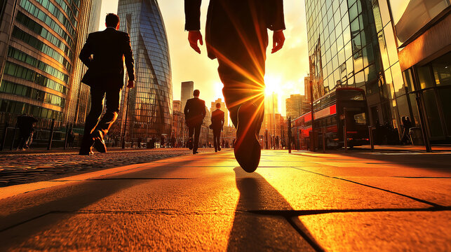 A hasty businessman.