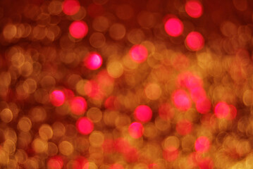 Pink abstract defocused lights texture or background