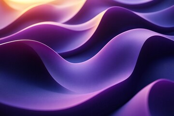 Fototapeta premium Abstract Purple Wave Texture Background