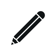 Pencil icon with a playful and colorful look, perfect for adding charm to school, hobby, or illustration-themed design