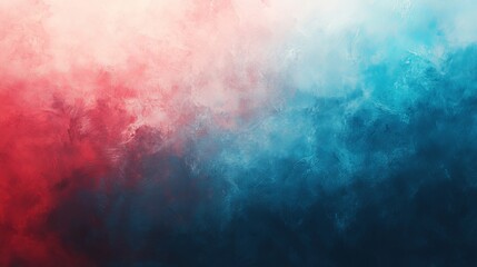 Obraz premium Gradient blend of blue and red shades creates a modern abstract background
