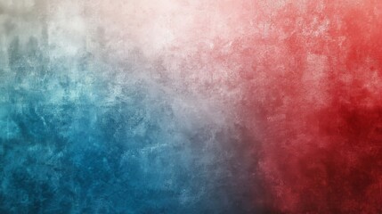 Fototapeta premium Gradient blend of blue and red shades creates a modern abstract background