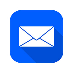 email icon or email symbol isolated on transparent background