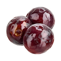 Khudri Dates Isolated on Transparent Background