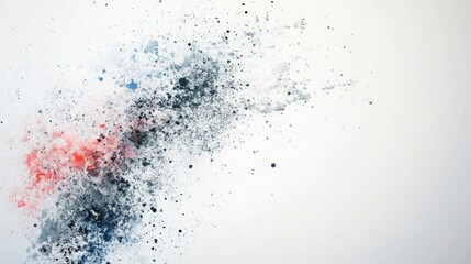 Obraz premium Simple, clean modern white abstract background. Vector art illustration. 