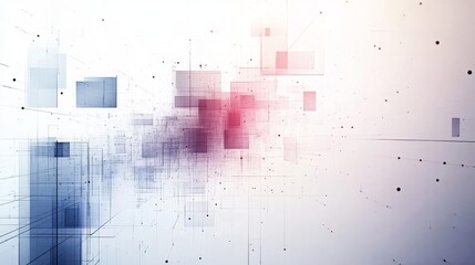 Obraz premium Simple, clean modern white abstract background. Vector art illustration. 