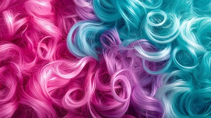 Colorful Abstract Dynamic Wave Patterns