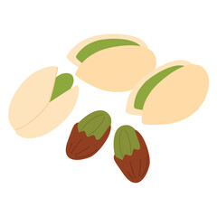 Salted and Roasted Pistachios illustration