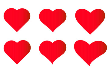 heart series with loves, caring, love hearts symbol, loves, hearts, emotions, affection, adoration, fondness, passion, devotion, liking, regard, enthusiasm, desire,  longing