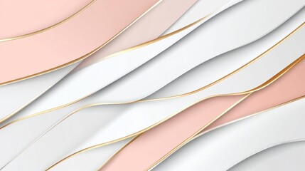 Premium background design with white line pattern texture in luxury pastel colour. Abstract horizontal vector template for business banner, formal backdrop, prestigious voucher, luxe invite