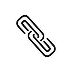 Obraz premium Link icon Thin vector set