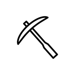 Pick icon Thin vector set