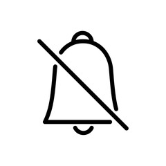 Silent icon Thin vector set