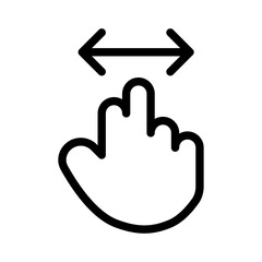 Obraz premium Zoom icon Thin vector set