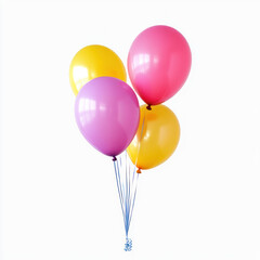 Obraz premium balloons isolated on white
