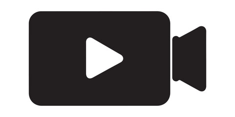 Play Video Icon vector art 