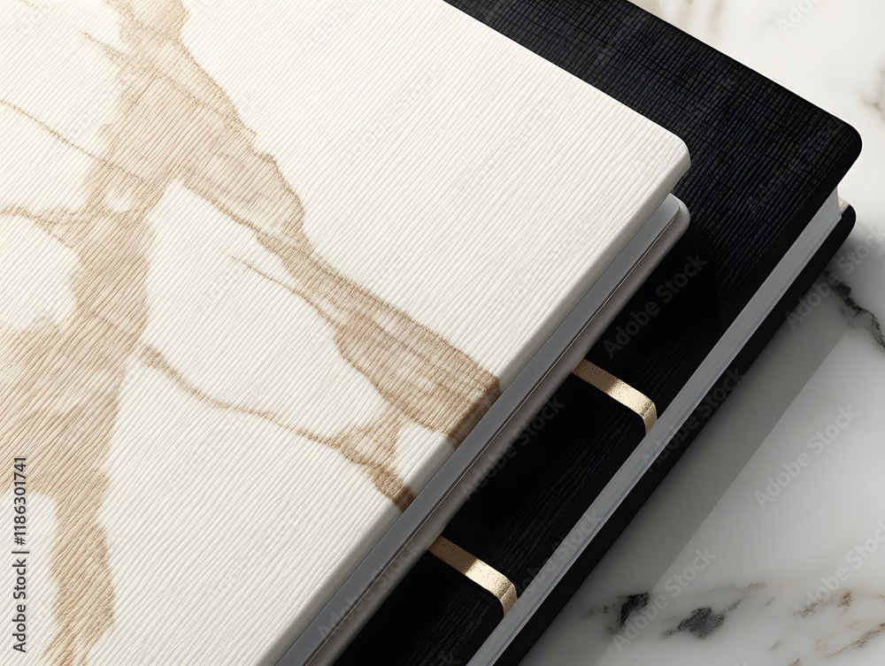 Fototapete a sophisticated, minimalist cover design that conveys elegance and modernity through pure forms and 